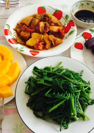 Hình của món Cá Cờ cho bữa trưa.