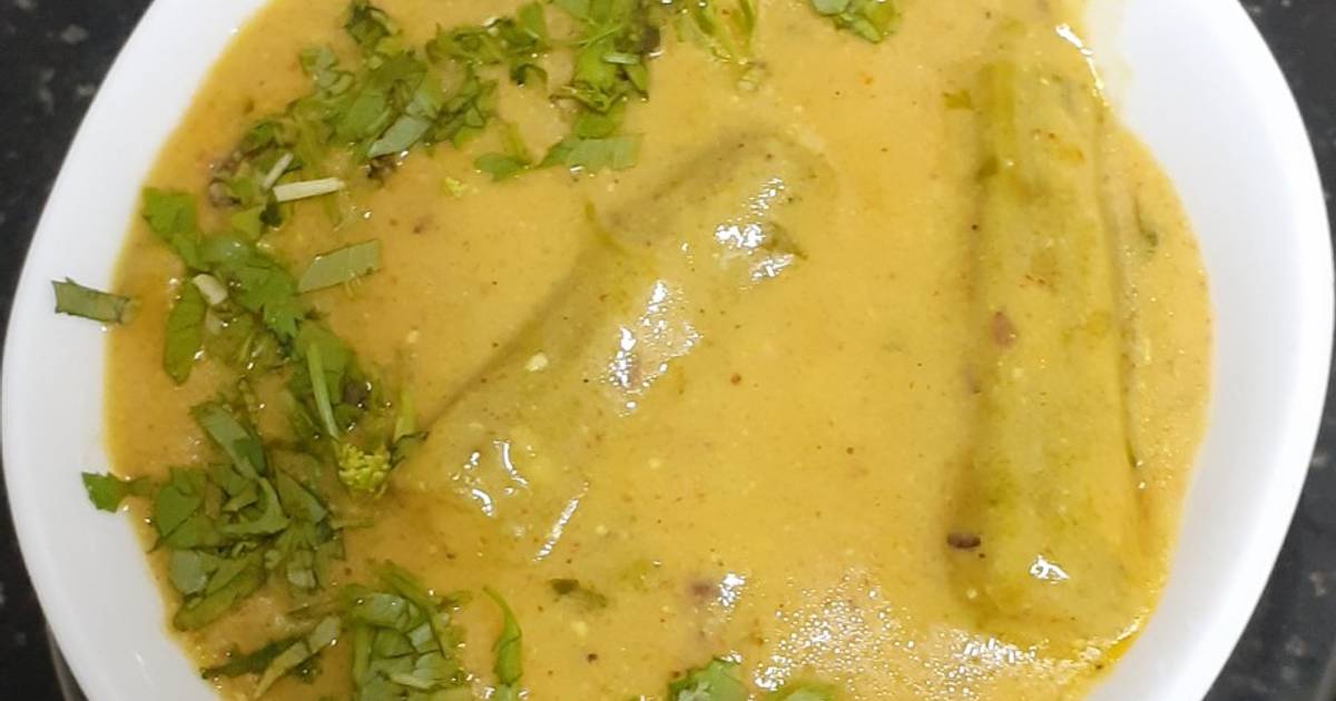 Besan drumstick a simple yet tasty summer vegetable Recipe by Bina