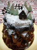 Pandoro cioccolato e crema pasriccera