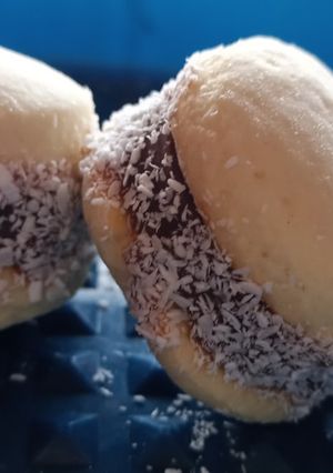 Una foto de Alfajores de maizena