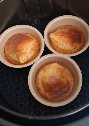 Foto de Bolinho de Banana na Air Fryer