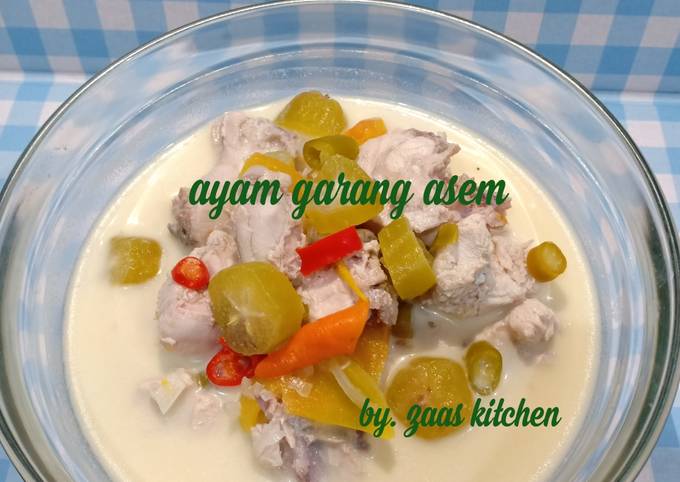 Resep Ayam Garang Asem Oleh Qie Cookpad