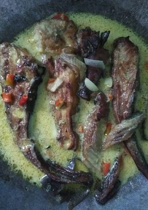 Foto resep Pari Asap kuah Santan