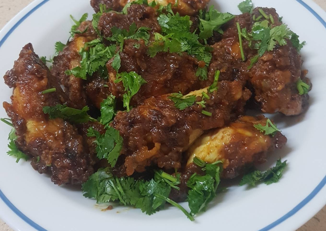 Chicken wings roast