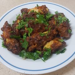 A picture of Chicken wings roast.