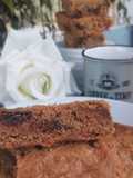 Blondie o Brownie de canela y chocolate