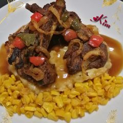 A picture of Oven-Grilled Lamb Chops.