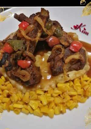 A picture of Oven-Grilled Lamb Chops.