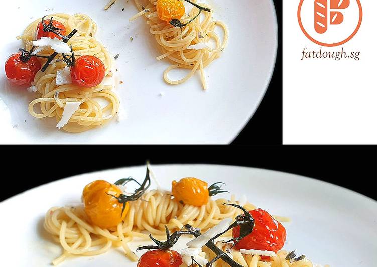 Recipe of Speedy Pomodorini Spaghetti