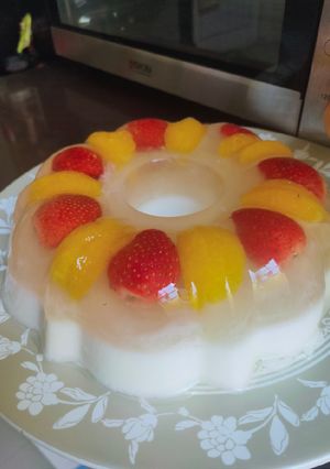 Foto resep Puding busa lecy yogurt