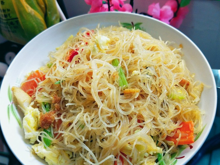 Resep Bihun Goreng Chinese style Anti Gagal