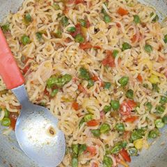 Masala maggi A picture of Masala maggi.