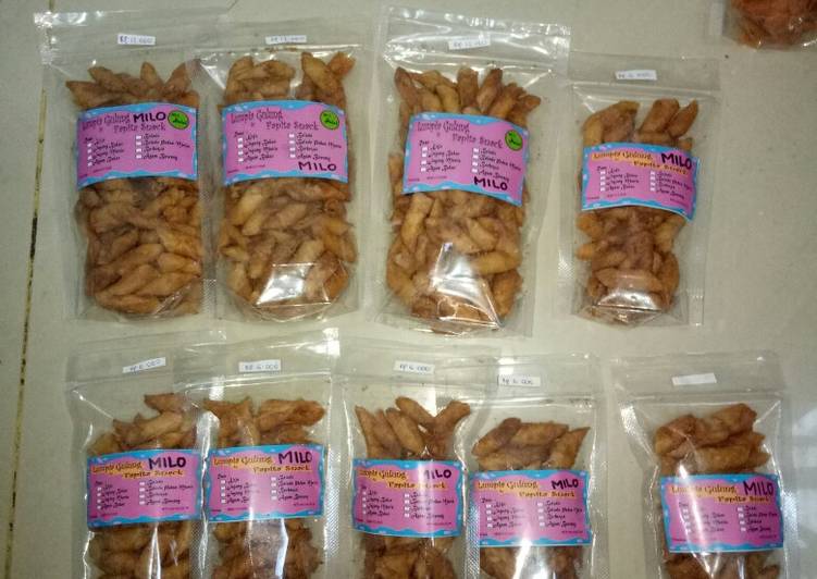Keripik Lumpia Milo | Fapita