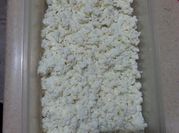Una foto de ricotta fresca