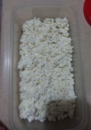 Una foto de Queso ricotta o fresco casero