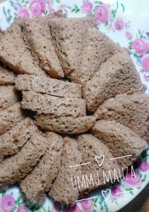 Foto resep Cake Milo Kukus tanpa pengembang