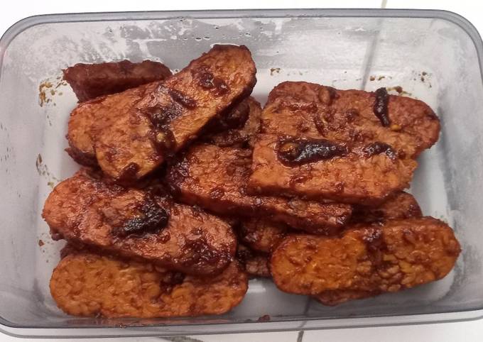 Resep Tempe Bacem, Enak Banget