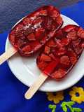 Paletas de frutillas 🍓