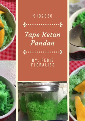 Foto resep Tape Ketan Pandan Manis Legit🤩