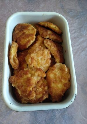 Фото Биточки из куриного филе (чикены по-домашнему).