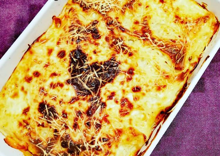 Lasanha de Salmão e legumes