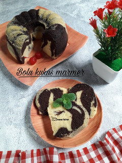 Foto resep Bolu kukus marmer