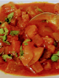 तरबूज के छिलके की सब्जी (tarbuj ke chilke ki sabzi recipe in Hindi) रेसिपी मुख्य फोटो