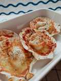 Baked scallops with cheese🧀 หอยเชลล์อบชีส