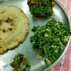 Green Garlic Subzi A picture of Green Garlic Subzi.
