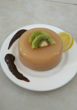 Foto resep Dessert puding lemon tea