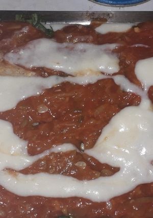 Una foto de Lasaña vegetariana