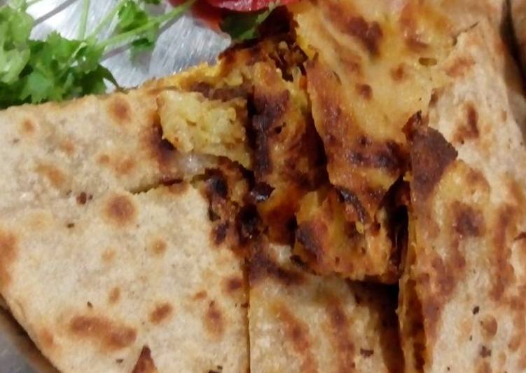 Recipe of Homemade Aalu ka paratha