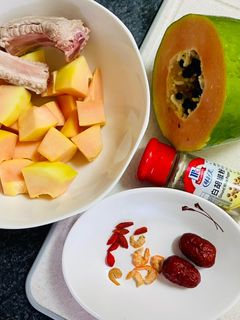 電鍋版青木瓜燉排骨 的食譜成品照片