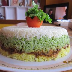 Layered Rice A picture of Layered Rice.