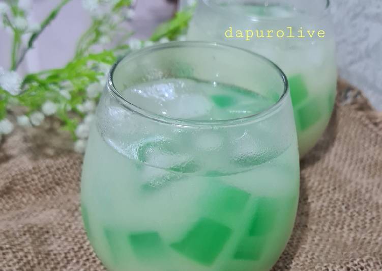 Cara Memasak Es Jelly Yakult irit anti gagal