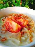 Mie tek tek kuah palembang