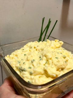 Una foto de Pasta de huevo🥚💕