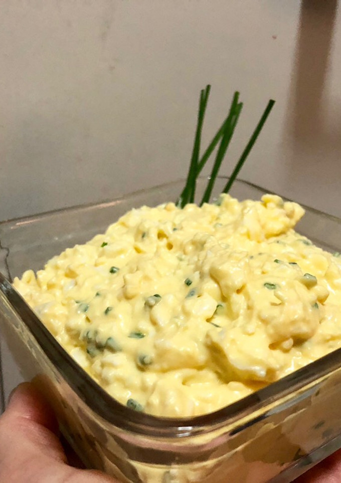 Una foto de Pasta de huevo🥚💕