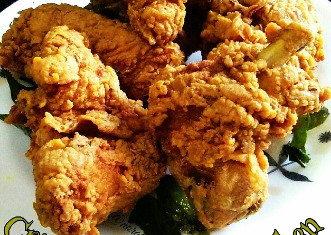 Resep Crispy Spice Fried Chicken Anti Gagal
