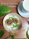 Keripik Kulit Kentang Rasa Oregano (Bentuk Bunga)