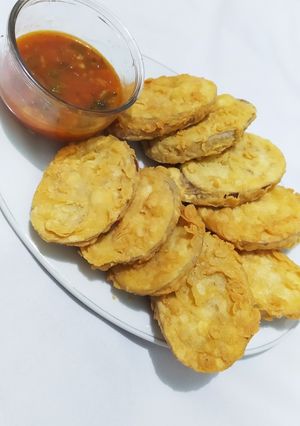 Foto resep 🍆🍛🍴 Crispy Saus Tiram Pedas