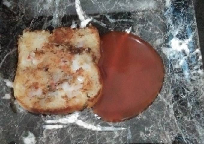 Suji bread pizza