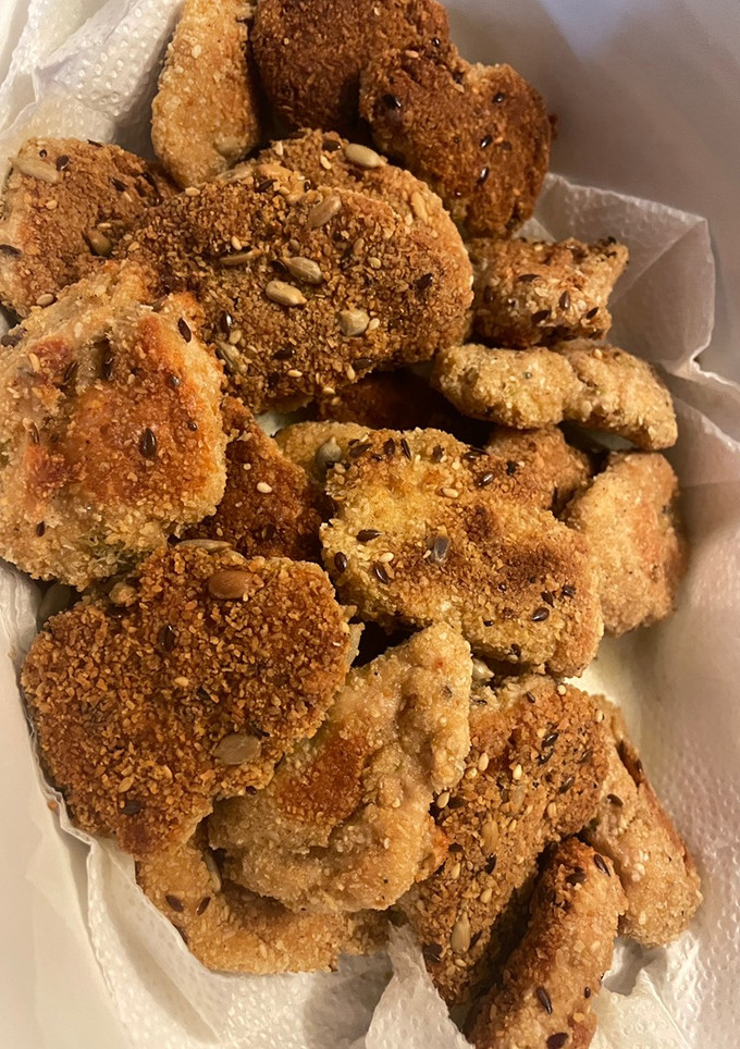 Una foto de NUGGETS DE POLLO - 3 ingredientes 👀