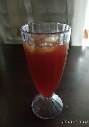 Foto resep Es jeruk nipis madu