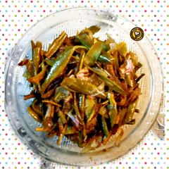 A picture of Pointed Gourd Peels Dish.