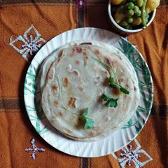 A picture of Malabar paratha.