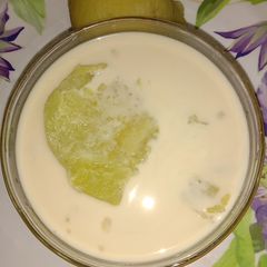 Sweet potato with coconut milk A picture of Sweet potato with coconut milk.