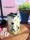 Iced Cincau Jelly Creamy Matcha Latte