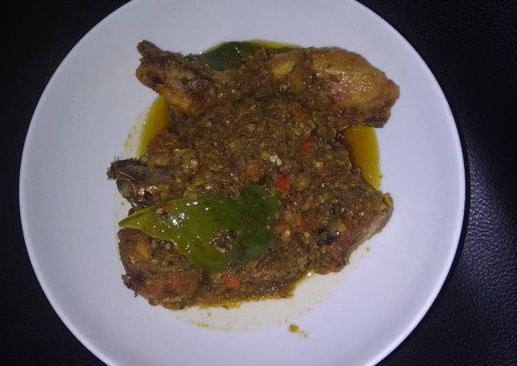 Resep 43• Ayam sambal korek yang Menggugah Selera