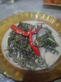 Foto resep Gulai Manis Daun Singkong